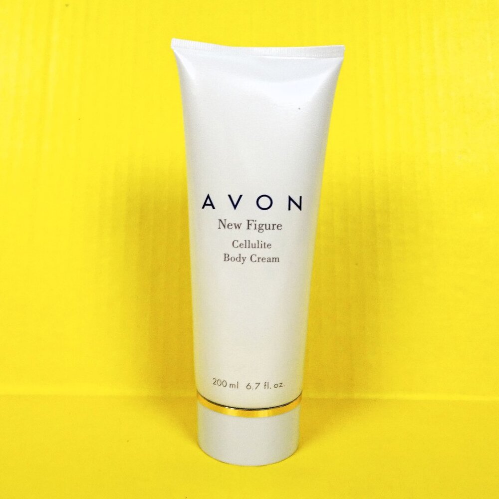 Avon New Figure Anti Cellulite Stretch Marks Body Cream Treatment 6.7 oz NOS